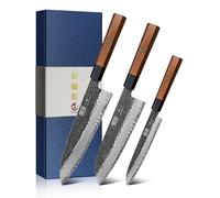 HOSHANHO Lot de 3 Couteaux, Ensemble de Couteau Cuisine Couteau de Chef