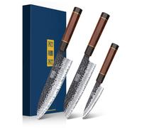 HOSHNAHO, ensemble de 3 couteaux de cuisine japonais