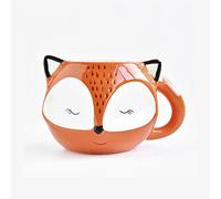 Hosoncovy Tasse 3D en céramique avec anse pour café, thé, cadeau, 550 ml (renard)