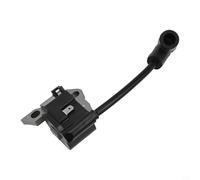 Hosrivae Bobine d'allumage et carburateur de rechange pour tronçonneuse Ms170 Ms180 - Comprend une bobine d'allumage de carburateur, 2 joints, noir, construction robuste