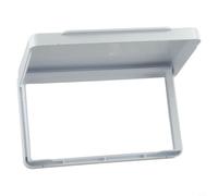 Hosrivae Couvercle de prise murale réversible de type 86, boîtier de commutation étanche ultra fin de 2 cm avec charnière grand angle, pour protection de sécurité résistante aux éclaboussures et à