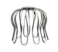 Hosrivae Filtre de gouttière pour gouttière, toit de toit, protection de drainage, grille galvanisée (110-120 mm)