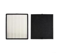 Hosrivae Filtre HEPA de rechange LV-PUR131-RF Purificateur, H13 Cleaner Filter Set avec Carbone, 99,97%, Installation