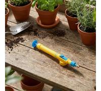 Hosrivae Hand - Adaptateur de Bouteille Pulvérisateur Réglable en Plastique Haute Pression Entretien Boisson pour Jardin Verdure Plante Arrosage Pression pour Fleurs Arbustes et Pulvérisateur (29 cm