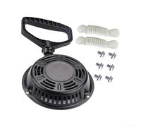 Hosrivae Lanceur de démarrage 951-14151 - Souffleuses à neige avec 2 cordes et 6 écrous de rechange 751-10658 Noir