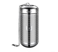 Hosrivae Passoire en maille - Boule à épices - Infuseur à thé en acier inoxydable - Pour feuilles de thé, épices, thé - Réutilisable - Taille S