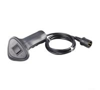 Hosrivae Poignée de treuil filaire à 3 broches pour véhicules tout-terrain, 12 V-48 V 500 A, interrupteur robuste avec boîtier en ABS et installation de jeu, noir