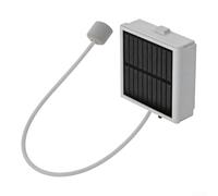 Hosrivae Pompe à oxygène solaire portable de 1200 mAh, silencieuse | Aérateur d'appât vivant, pompe rechargeable avec voyants lumineux, pêche à la ligne en plein air et survie des poissons