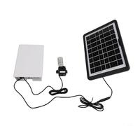Hosrivae Pompe solaire avec secours - 9 V 6 W-10 W - Fontaine solaire pour bassin à poissons - 5 - Fontaine de stockage d'énergie solaire réglable - Bain d'oiseaux de jardin (9 V, 6 W, 5200 mAH)