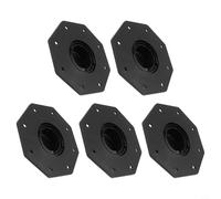 Hosrivae Support de roulement réglable pour sous-structures en bois et aluminium WPC - Plage de hauteur de 18 à 30 mm - 30 à 60 mm - Polypropylène recyclé résistant aux UV - ou lot de 10 (30-60 mm)