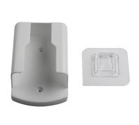 Hosrivae Support mural en ABS blanc pour télécommande pour climatiseur - Boîte de rangement murale avec organiseur pour caddy (moyen)