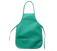 Hosrivae Tablier de cuisine robuste hydrophobe en cuir professionnel pour la cuisine - Résistant au PVC - Pour travaux manuels commerciaux, jardinage, huile de protection - Facile à nettoyer - Noir