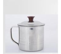 Hosrivae Tasse de voyage à double paroi isotherme en acier inoxydable avec couvercle et poignée - 200 ml/380 ml