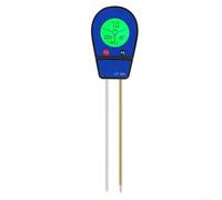 Hosrivae Testeur de sol électronique 3 en 1 pour plantes de jardin, pH mètre numérique avec détection de l'humidité, de la température, de la lumière, moniteur d'humidité précis pour intérieur et