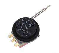 Hosrivae Thermostat intégré avec plage de 0 à 120 °C et capteur à distance pour climatiseurs Mini éolienne