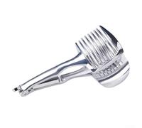 Hosrivae Trancheuse d'oignons en acier inoxydable 304 pour tomates, citrons, œufs - Gadget de cuisine 304 résistant à la rouille avec pince confortable - 18 x 6 cm (acier inoxydable 304)