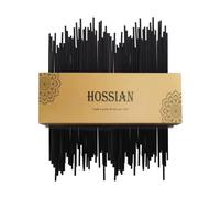 HOSSIAN Lot de 100 bâtons diffuseurs d'huiles essentielles - 17,8 x 3,5 mm - Bâtonnets de rechange pour diffuseurs d'huiles essentielles (noir 17,8 x 3,5 mm)