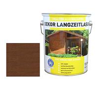 Hossi's Wholesale 5 litres Premium Lasure pour bois LF | Lasure de protection du bois | Protection contre l'humidité | Palissandre | made by Wilckens