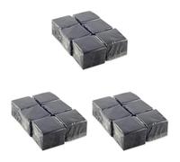 Hostelnovo - 600 unités de serviettes noires de table - Papier jetable - Micropoint - 10 x 10 cm (pliées) et 20 x 20 cm (dépliées) - Idéal pour les événements de Catering, bars et Fêtes (Lot de 3)
