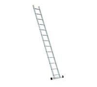 HOSTRÖM Echelle Simple StablePro 13 marches en Aluminium, légère et Durable, Hauteur de Travail maximale 4,49m, Garantie 5 Ans, Charge maximale 150kg