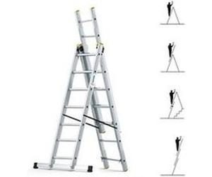 Hostrom echelle en aluminium 3x7 marches stablepro3x7 G