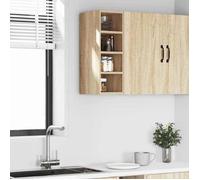 Hot Sale®1 pcs Armoire/Cabinet/Placard - SOLOMON - meuble de cuisine - Fixation murale - ""Riga"" chêne sonoma 20x29,5x60 cm - S874174
