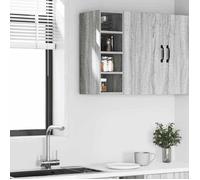 Hot Sale®1 pcs Armoire/Cabinet/Placard - SOLOMON - meuble de cuisine - Fixation murale - ""Riga"" Gris Sonoma 20x29,5x60 cm Bois d