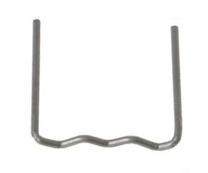 Hot Staples Lot de 200 clous plats mixtes 0,6 mm 0,8 mm pour machine à souder en plastique, pare-chocs de voiture, kit d'épissure en acier