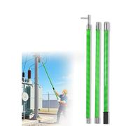 Hot Stick isolé haute tension, tige d'extension de 6 m pour poteaux électriques, interrupteur d'alimentation et outil d'entretien de ligne (220 kV, 4 sections)