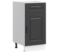 HOT Ventes Buffet cuisine - CHIC Armoire de cuisine Kalmar - noir - bois d'ingénierie @1030@