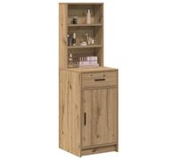 HOT Ventes Buffet haut - Armoire haute de salon - en chêne artisanal 40x41x135 cm - en bois d'ingénierie @435