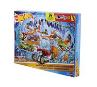 Mattel Hot Wheels – Calendrier de l'Avent 2026 – 10 véhicules et 10 accessoires