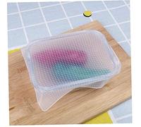 Hotaden Silicone Wrap Seal Cover Frais Tenue Couvercle réutilisable Extensible Cling Film Alimentaire Bâche de remisage Bowl Cup Pad Outils de Cuisine (20 X 20cm)