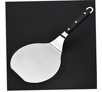 Hotaden Ustensiles de Cuisson en Acier Inoxydable 1pc Ronde Pizza Spatule Peel Pelle Turner Gâteau Lifter Plateau Pan Accueil Cuisine Cuisson Outils pâtisserie