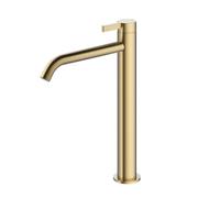 Hotbath Ace Mitigeur de lavabo - haut - sur plage - sans vidage - Laiton brossé PVD AC003HBBP