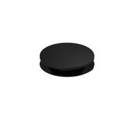 Hotbath Cobber bonde clic-clac - avec vis - rond - Noir Mat PVD P710MBP