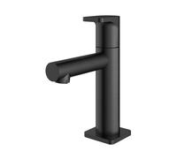 Hotbath Gal Robinet de lave-mains à poser - bec 8,5 cm - robinet d'eau froide - PVD - gunmetal brossé GL001BGP
