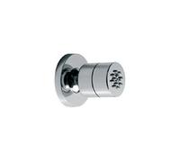 Hotbath Mate jet de corps apparent rond nickel brossé M122GN