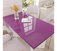 HotDecor Papier Peint Violet Brillant Revetement Adhesif Meuble Papier Peint Adhesif Plan De Travail Lavable Film Adhesif pour Meuble Rouleau Adhésif Décoratif Violet Autocollant Cuisine 60cm x 300cm