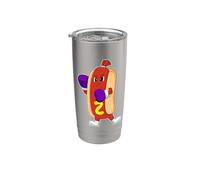 Hotdog Boxer Gants de boxe Boxe Gobelet isotherme en acier inoxydable double paroi