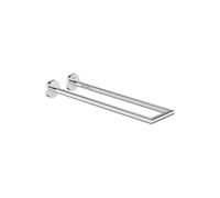Hotels porte-serviettes double barre 400mm blanc mat - ROCA A817577B00