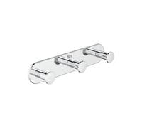 Hotels round patère triple blanc mat - ROCA A817572B00