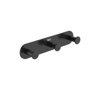 Hotel'S Round Triple Patère Noir Mat-Roca A817572C40