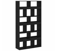 Hothingwell Bibliothèque 15 Niveaux 100 x 33 x 187,5 cm Chêne Noir | Bois d'ingénierie, finition lisse, design minimal, usage intérieur, salon, bureau, chambre, rangement livres