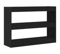 Hothingwell Bibliothèque 2 Niveaux 100 x 30 x 72 cm Bois d'Ingénierie | Étagères cubiques modulables, structure ouverte, finition neutre, salon ou bureau, rangement livres et déco