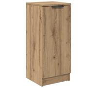 Hothingwell Buffet Bois Ingénierie 30 x 30 x 70 cm | Meuble TV Salon, Étagères, Portes Charnières, Design Moderne, Rangement Rectangulaire
