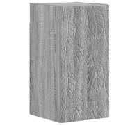 Hothingwell Cabinet Mural Salle De Bain 30 x 31 x 59 cm | Bois D'Ingénierie Résistant À L'Humidité, Porte Réversible, Design Moderne, Fixation Murale Incluse