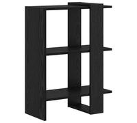 Hothingwell Étagère 2 Niveaux 52 x 25 x 71,5 cm Bois d'Ingénierie | Bibliothèque autoportante, design rectangulaire chic, finition lisse, style minimaliste, rangement livres et déco, meuble