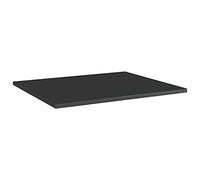 Hothingwell Panneaux De Bibliothèque 8 Pcs Noir Brillant Bois D'ingénierie | Facile À Nettoyer Avec Un Chiffon Humide, Solution De Rangement Supplémentaire, Remplacement Pour Panneaux Usés