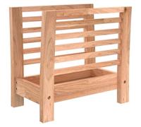 Hothingwell Porte-revues 40x26,5x38,5 cm Bois Massif de Noyer | Bois massif de noyer, résistant à l'usure, couleur et grain attrayants, manuel de montage inclus